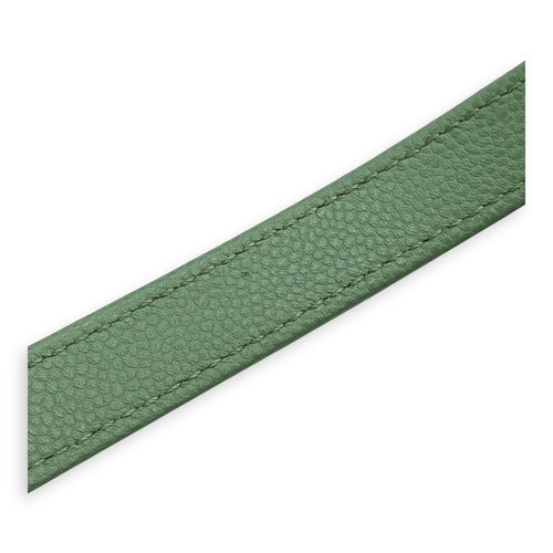 Chanel CC Top Handle Bag Green in Caviar Leather, Gold hardware_4