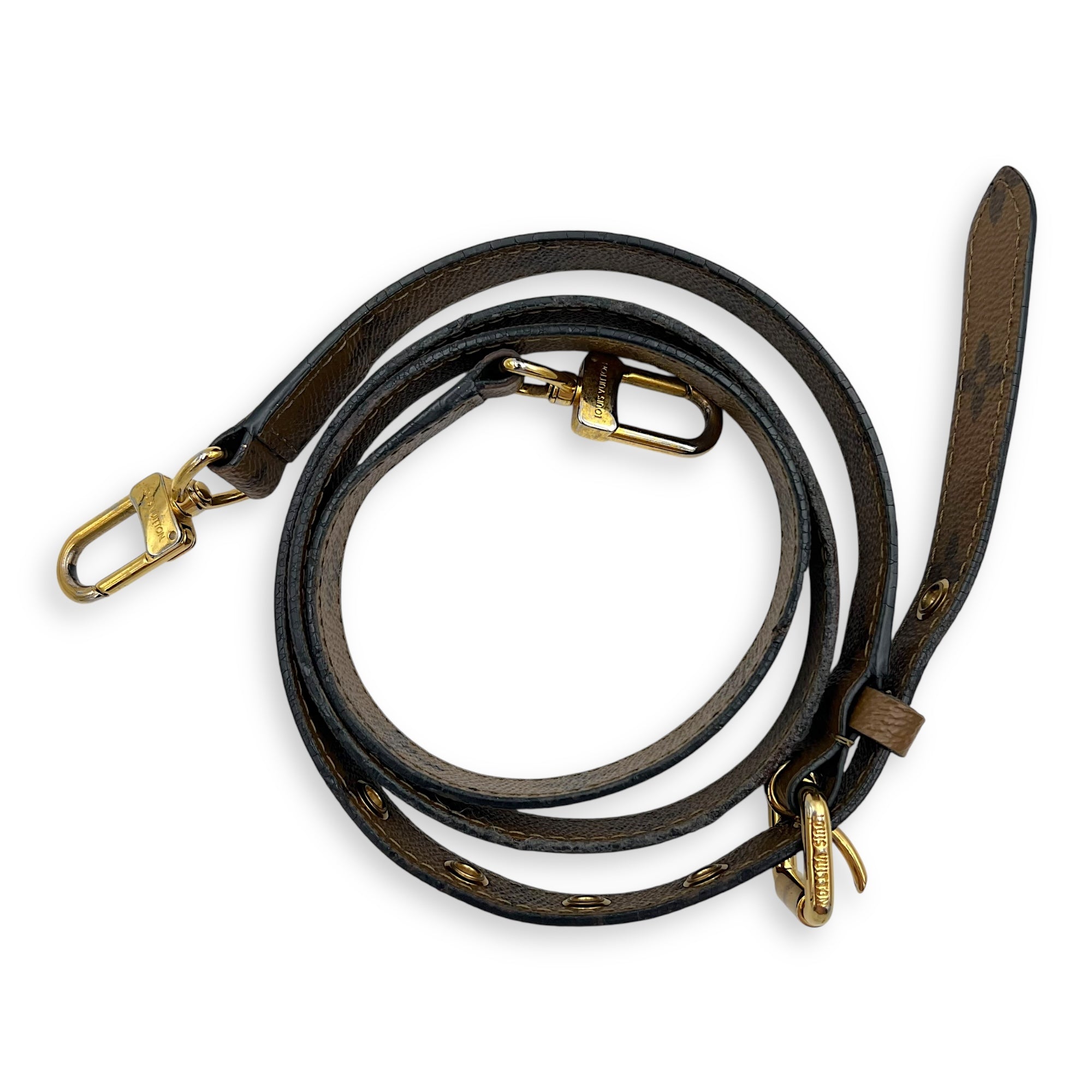 Louis Vuitton Metis Crossbody Bag Brown in Monogram Coated Canvas, Gold hardware_11