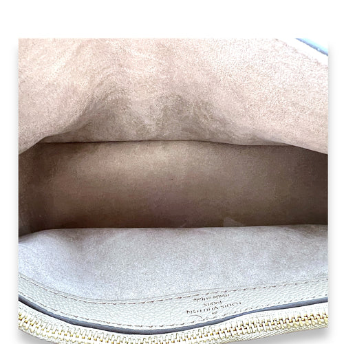 Diane Crossbody Bag Beige in Empreinte Leather, Gold hardware