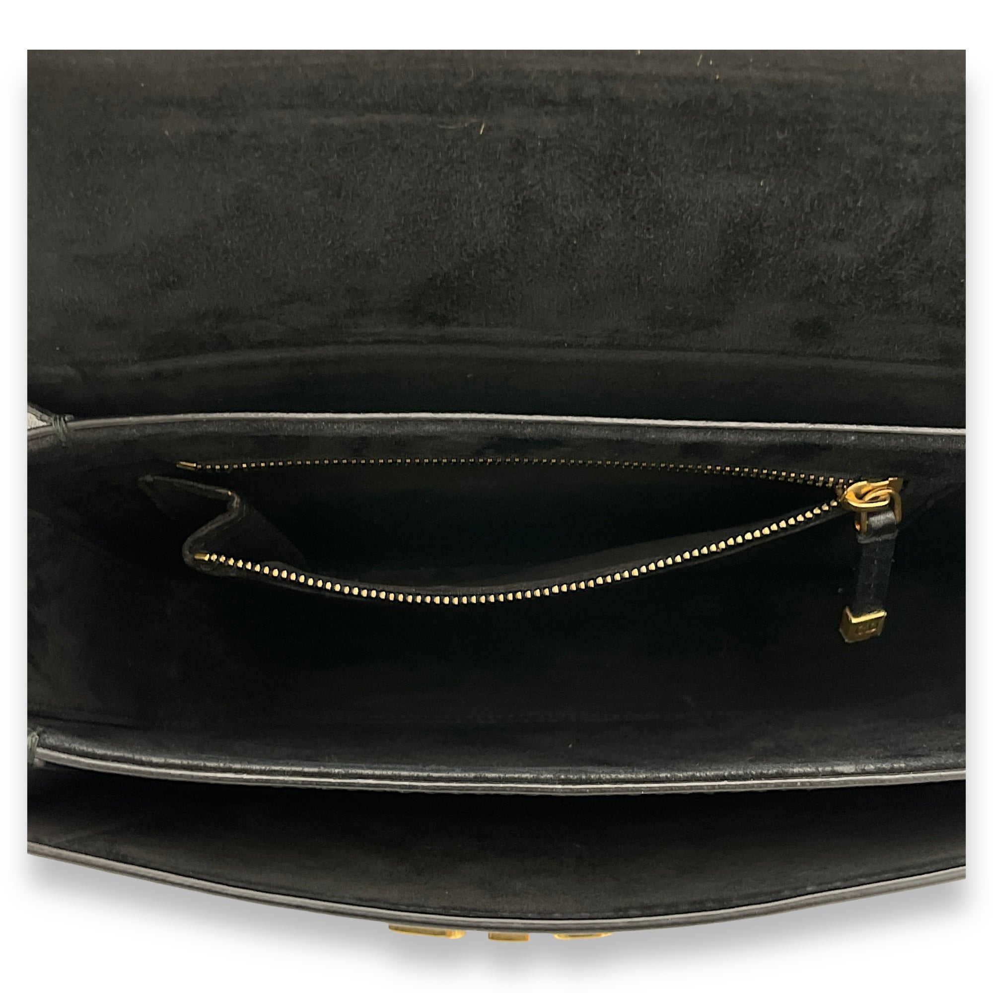 J'adior Crossbody bag in Calfskin, Gold Hardware