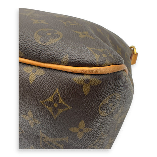 Louis Vuitton Delightful Shoulder Bag Brown in Monogram Coated Canvas, Gold hardware_12