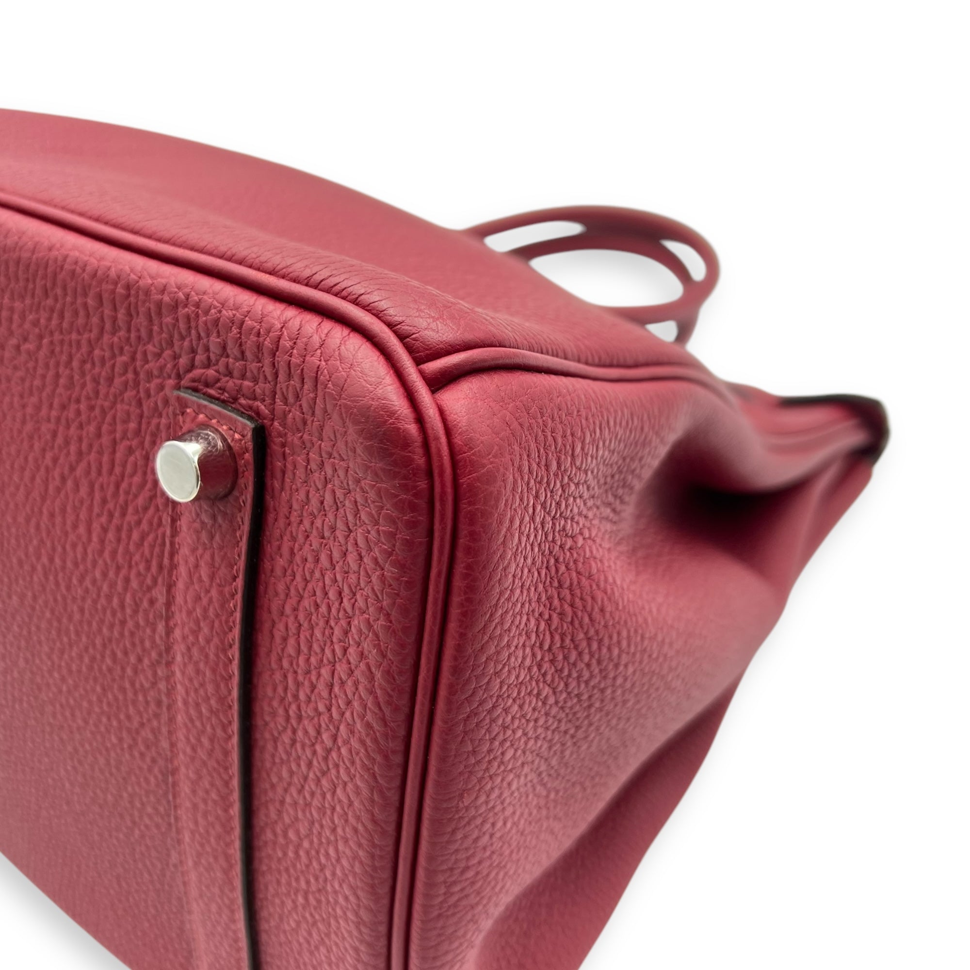 Hermès Birkin Rouge Grenat in Togo, Palladium hardware_15