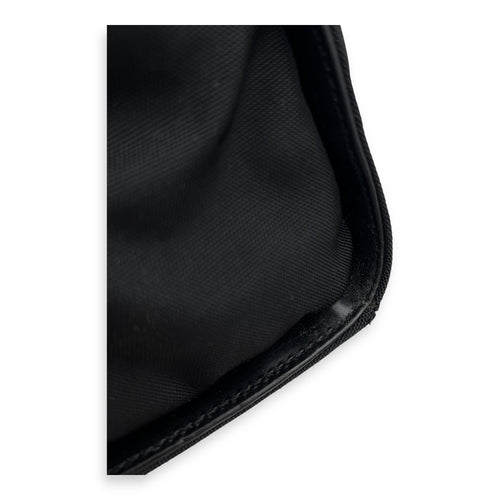 Gucci Bamboo Top Handle Bag Black in Nylon_8