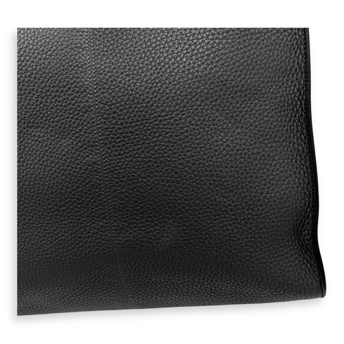 Fendi Peekaboo X-Lite Grey Crossbody Bag in Calfskin, Silver hardware_11