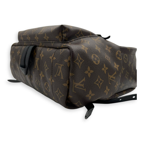 Louis Vuitton Palm Springs Backpack MM Brown in Coated Canvas, Gold hardware_9