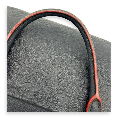 Louis Vuitton Speedy Bandouliere Top Handle Bag 25 Blue in Empreinte Leather, Gold hardware_1