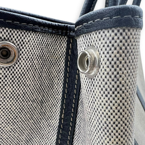Hermès Garden Party 36 Beige Top Handle Bag in Buffle & Toile, Palladium hardware_12