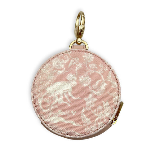 Dior Multi-pouch Crossbody Bag Pink in Canvas, Light Gold hardware_12