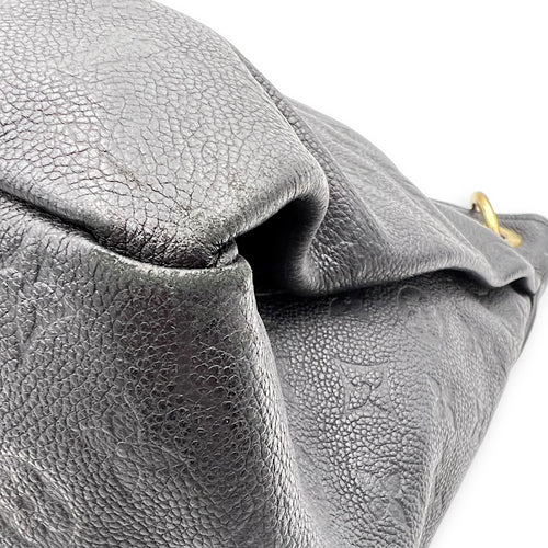 Louis Vuitton Artsy Blue Shoulder Bag in Empreinte Leather, Gold hardware_12
