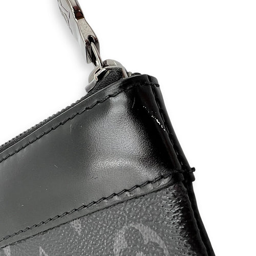 Louis Vuitton Discovery Pouch Grey in Monogram Coated Canvas, Silver hardware_11