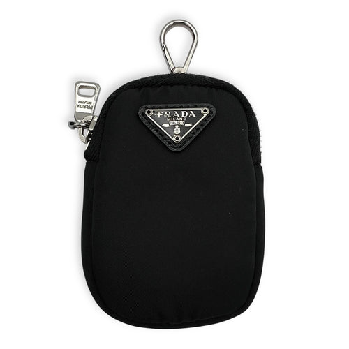 Prada Re-Edition 2005 Crossbody Bag Black in Re-Nylon, Silver hardware_12