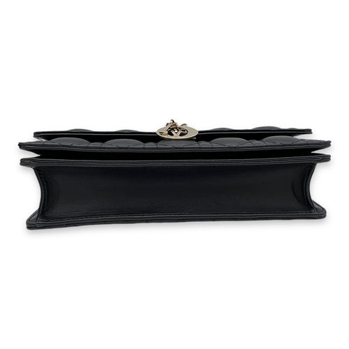 My Dior Top Handle Bag Black in Lambskin, Gold hardware