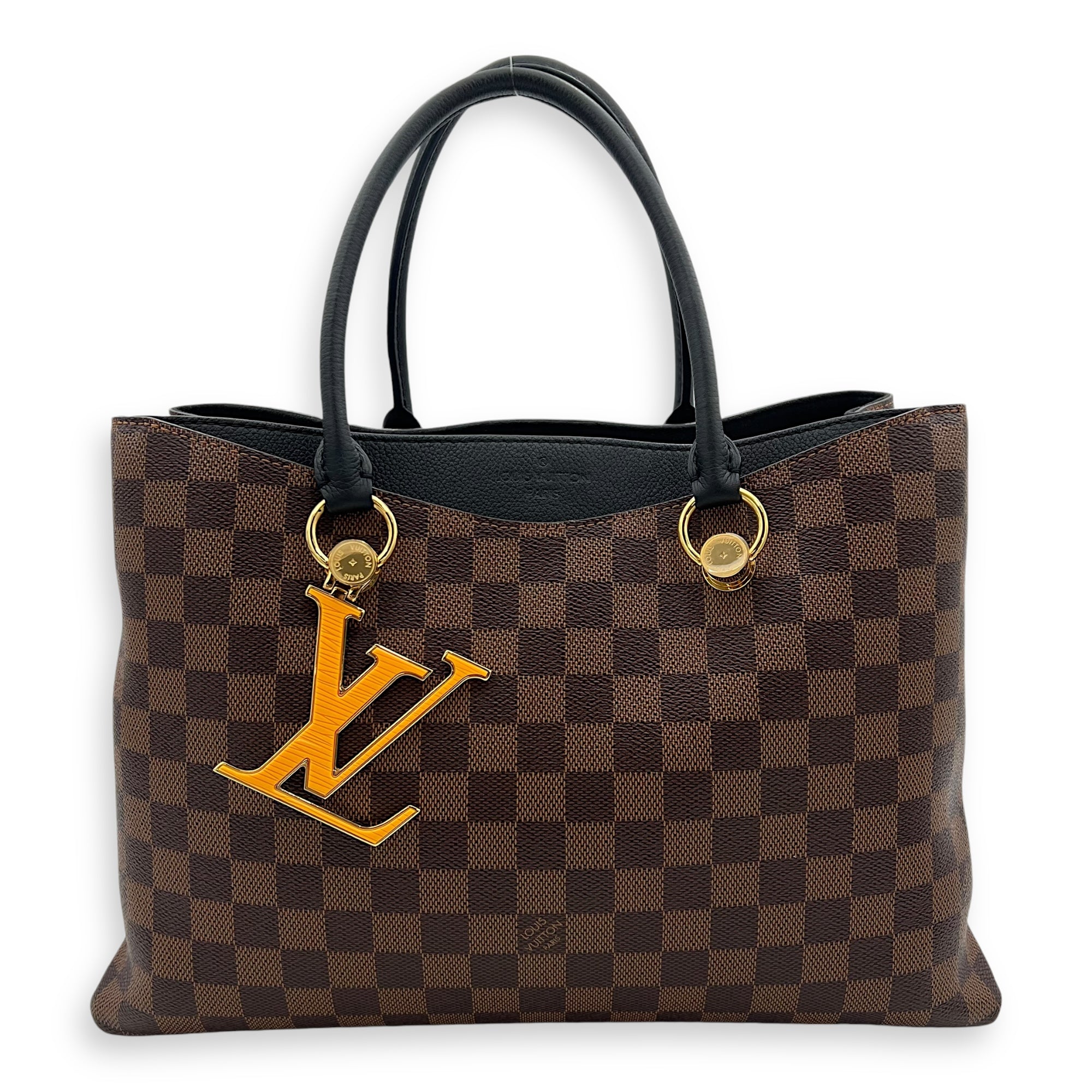 Louis Vuitton Others Top Handle Bag Brown in Coated Canvas, Gold hardware_1