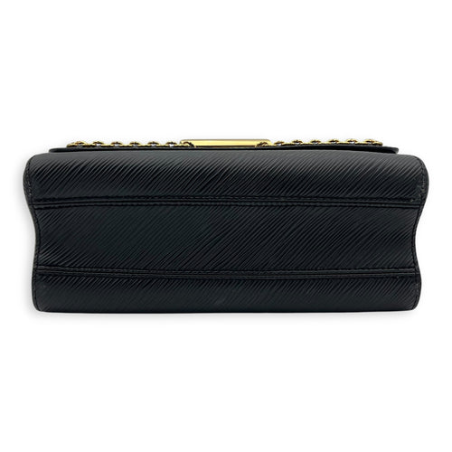 Louis Vuitton Twist Crossbody Bag MM Black in Epi Leather, Gold hardware_5