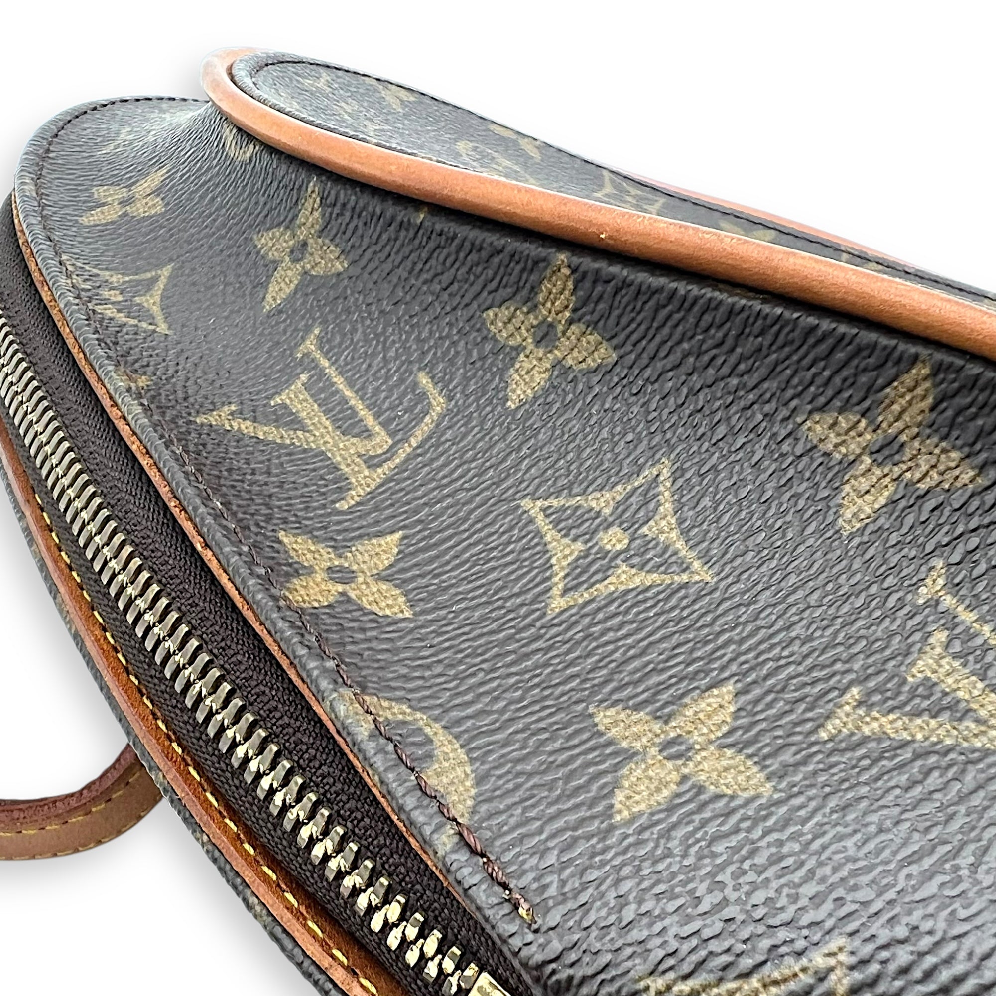 Louis Vuitton Ellipse Backpack Brown in Monogram Coated Canvas, Gold hardware_13