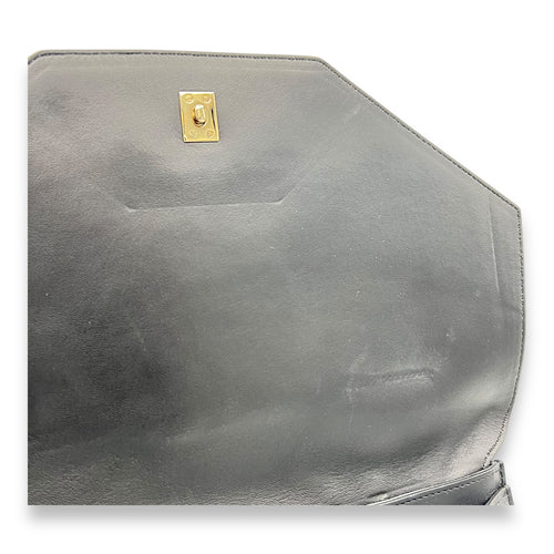 Givenchy Obsedia Medium Grey Top Handle Bag in Calfskin, Gold hardware_13