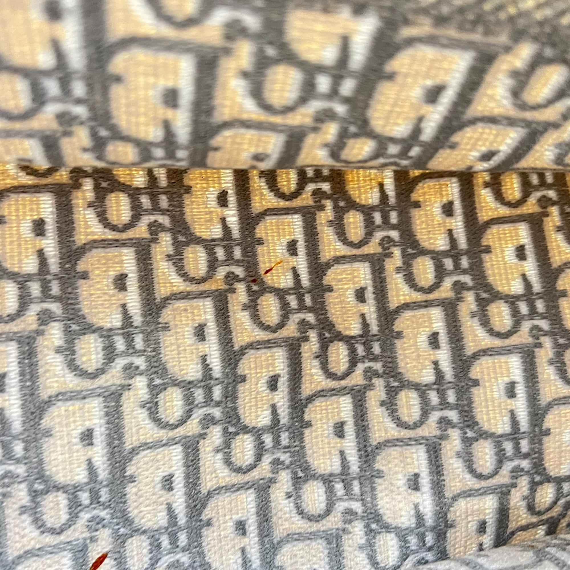 Christian Dior Book Tote Medium Grey Top Handle Bag in Jacquard_13
