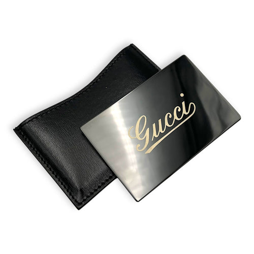 Gucci Bamboo Top Handle Bag Small Black in Calfskin, black hardware_13