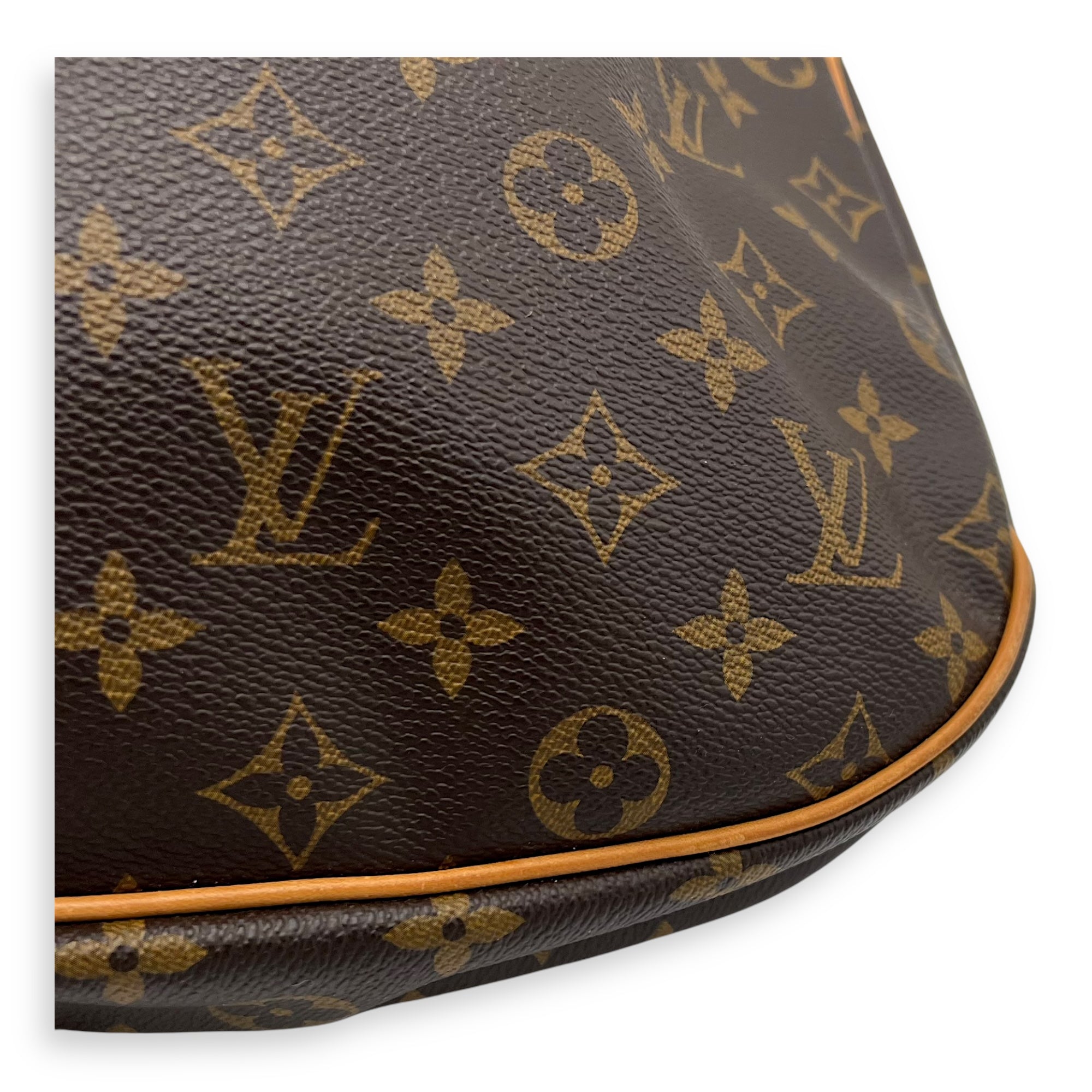 Louis Vuitton Odeon GM Brown Top Handle Bag in Monogram Coated Canvas, Gold hardware_11