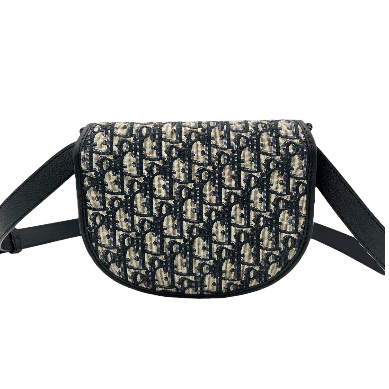 Christian Dior Gallop Crossbody Bag Small Blue in Canvas, Black hardware_2