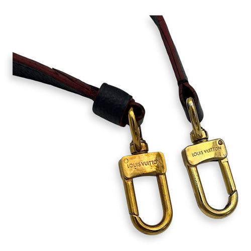Louis Vuitton Speedy Bandouliere Top Handle Bag 25 Blue in Empreinte Leather, Gold hardware_2