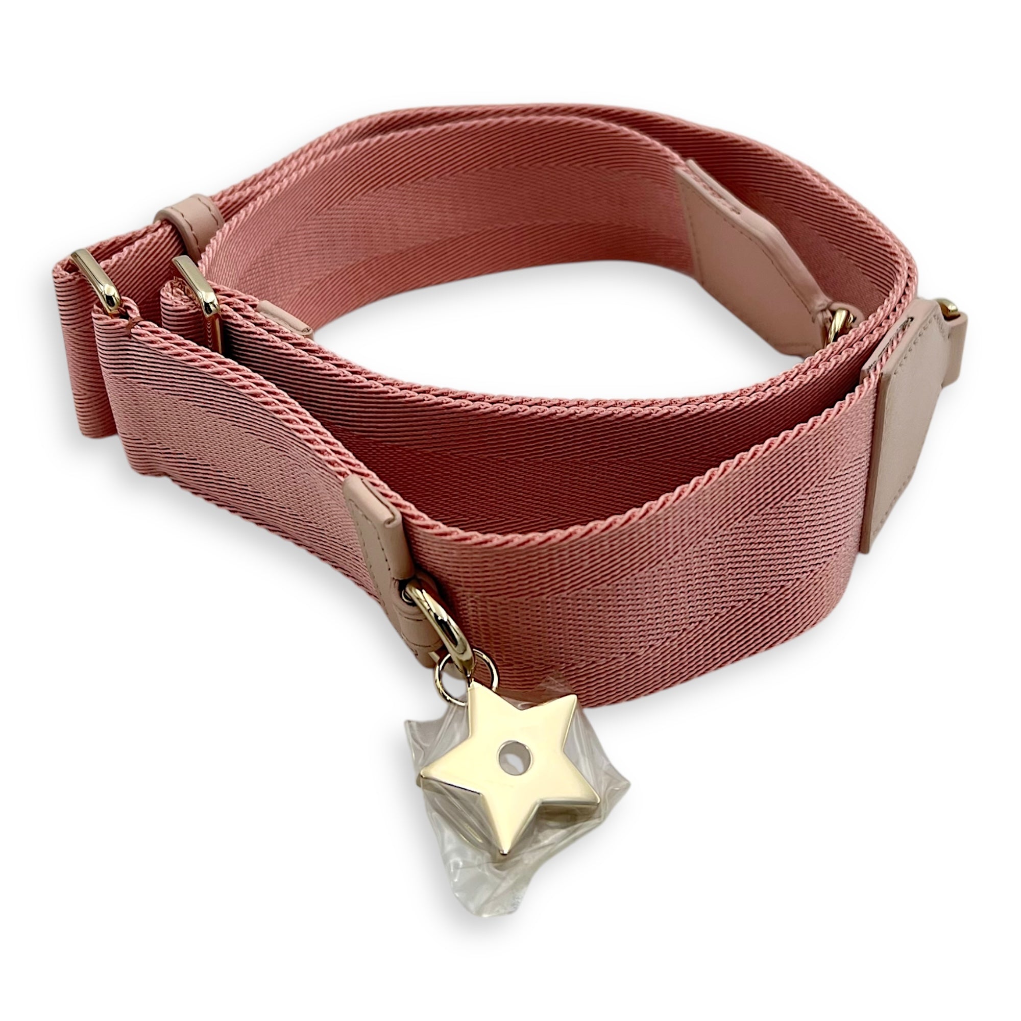 Dior Multi-pouch Crossbody Bag Pink in Canvas, Light Gold hardware_13