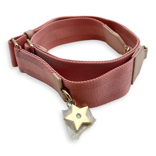 Dior Multi-pouch Crossbody Bag Pink in Canvas, Light Gold hardware_13