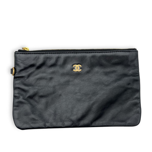 Chanel 22 Tote Shoulder Bag Black in Calfskin, Gold hardware_13