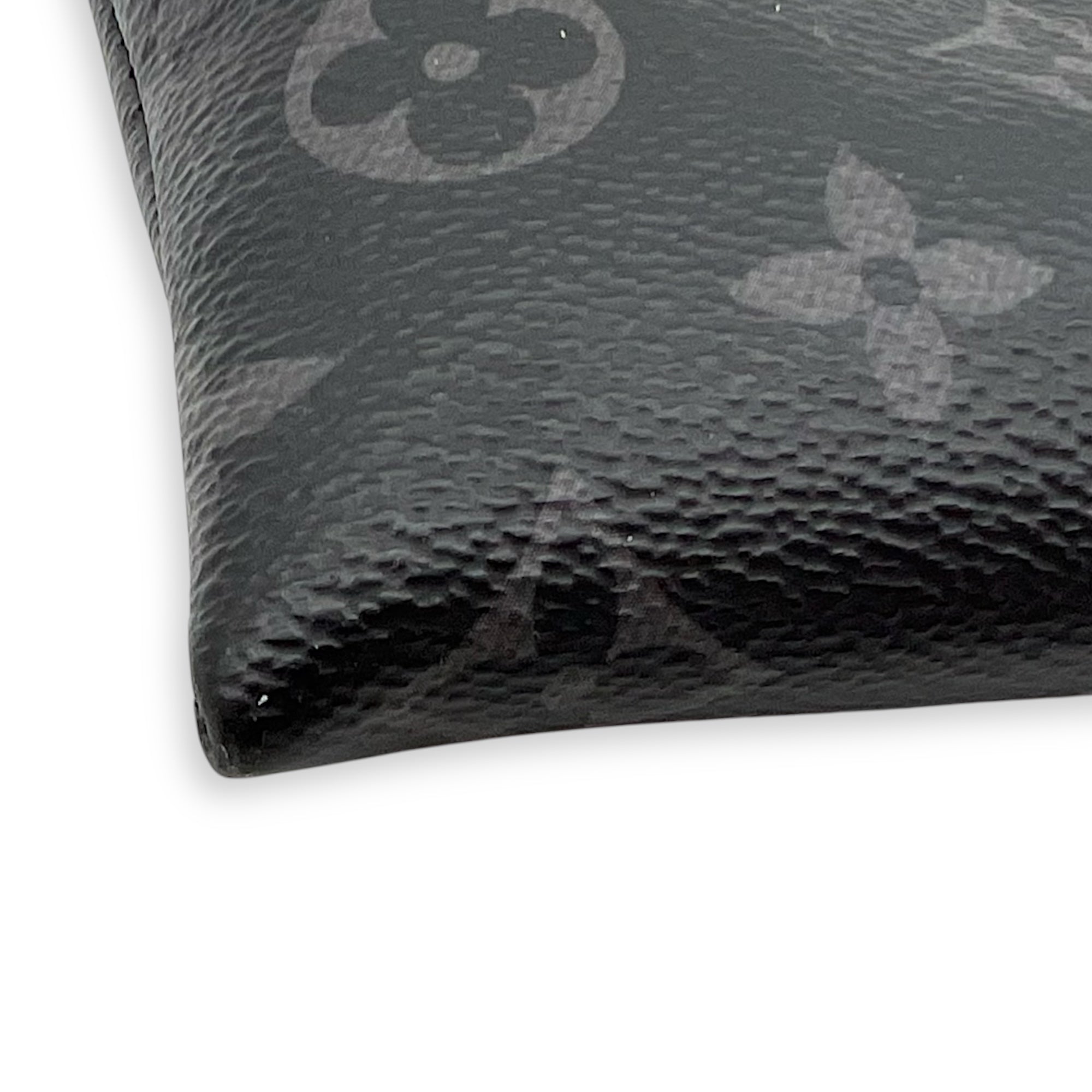 Louis Vuitton Discovery Pouch Grey in Monogram Coated Canvas, Silver hardware_13
