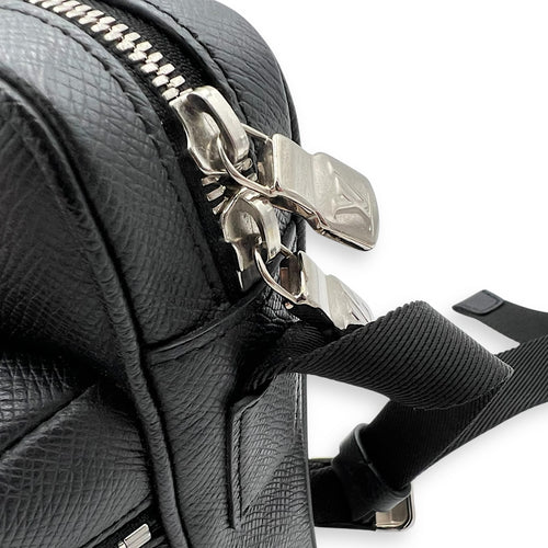 Louis Vuitton Logo Messenger Grey in Monogram Coated Canvas, Silver hardware_12