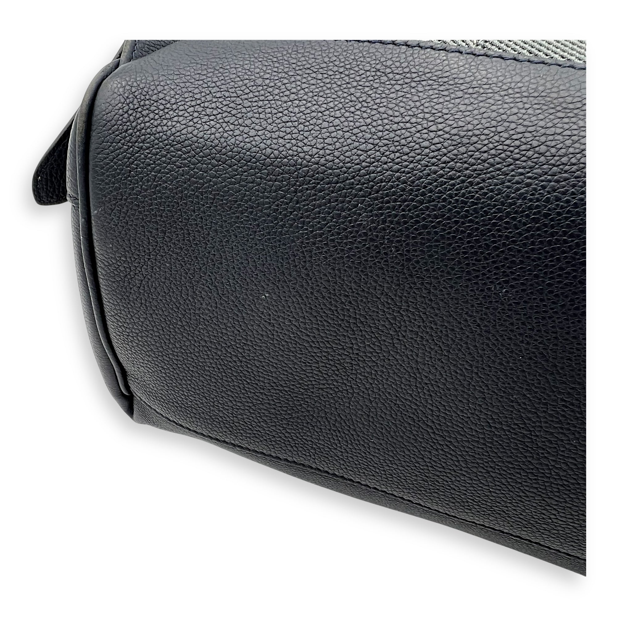 Fendi Chiodo Backpack Blue in Calfskin, Silver hardware_1