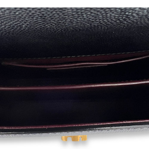 Others Top Handle Bag Black in Caviar Leather, Gold hardware