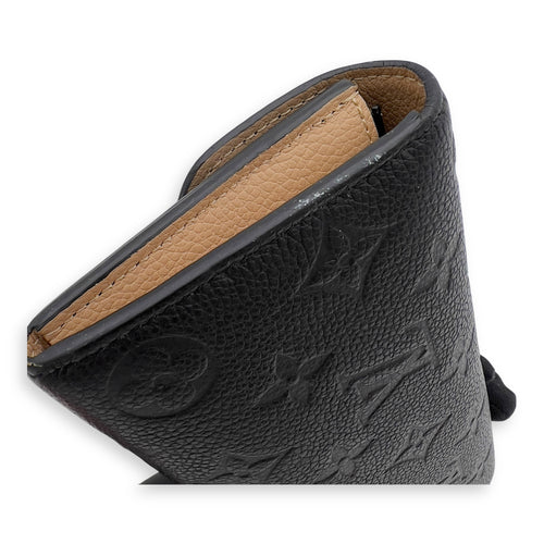 Louis Vuitton Emilie Wallet Black in Empreinte Leather, Gold hardware_14