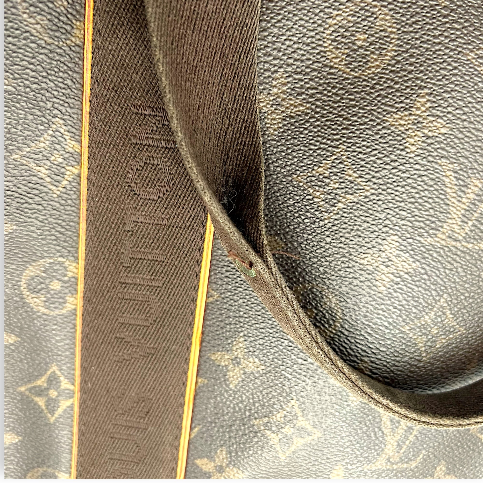 Louis Vuitton Beaubourg Tote Bag Brown in Monogram Coated Canvas, Gold hardware_14