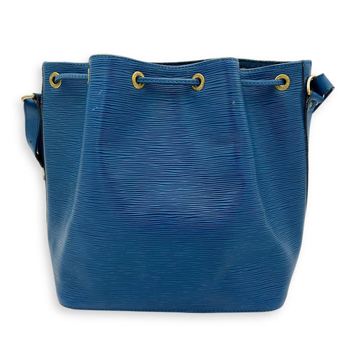 Louis Vuitton Noe Bucket Bag Blue in Epi Leather, Gold hardware_2