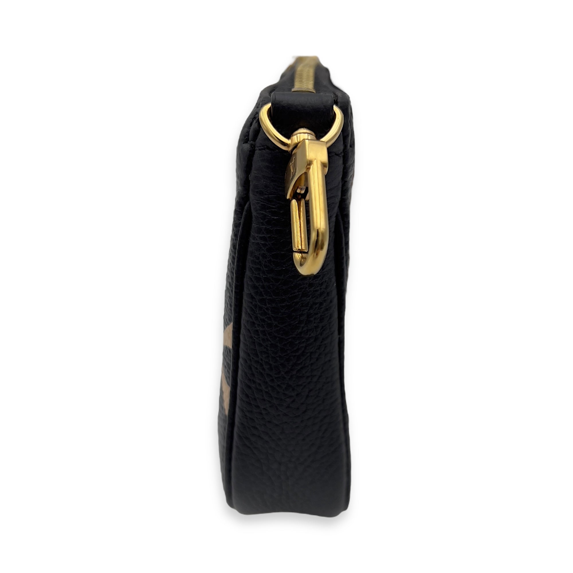 Louis Vuitton Multi-Pochette Accessoires Crossbody Bag Blue in Empreinte Leather, Gold hardware_16