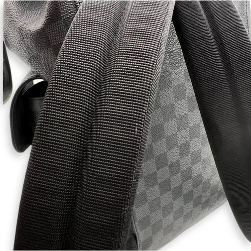 Louis Vuitton Christopher Backpack Graphite in Coated Canvas, Silver hardware_14