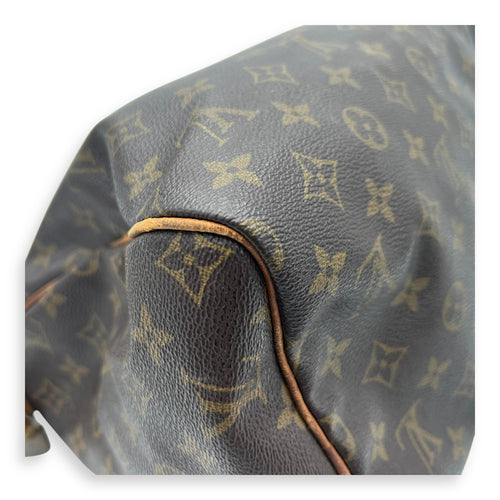 Louis Vuitton Speedy Top Handle Bag 30 Brown in Monogram Coated Canvas, Gold hardware_15