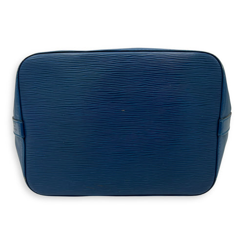Louis Vuitton Noe Bucket Bag Blue in Epi Leather, Gold hardware_5