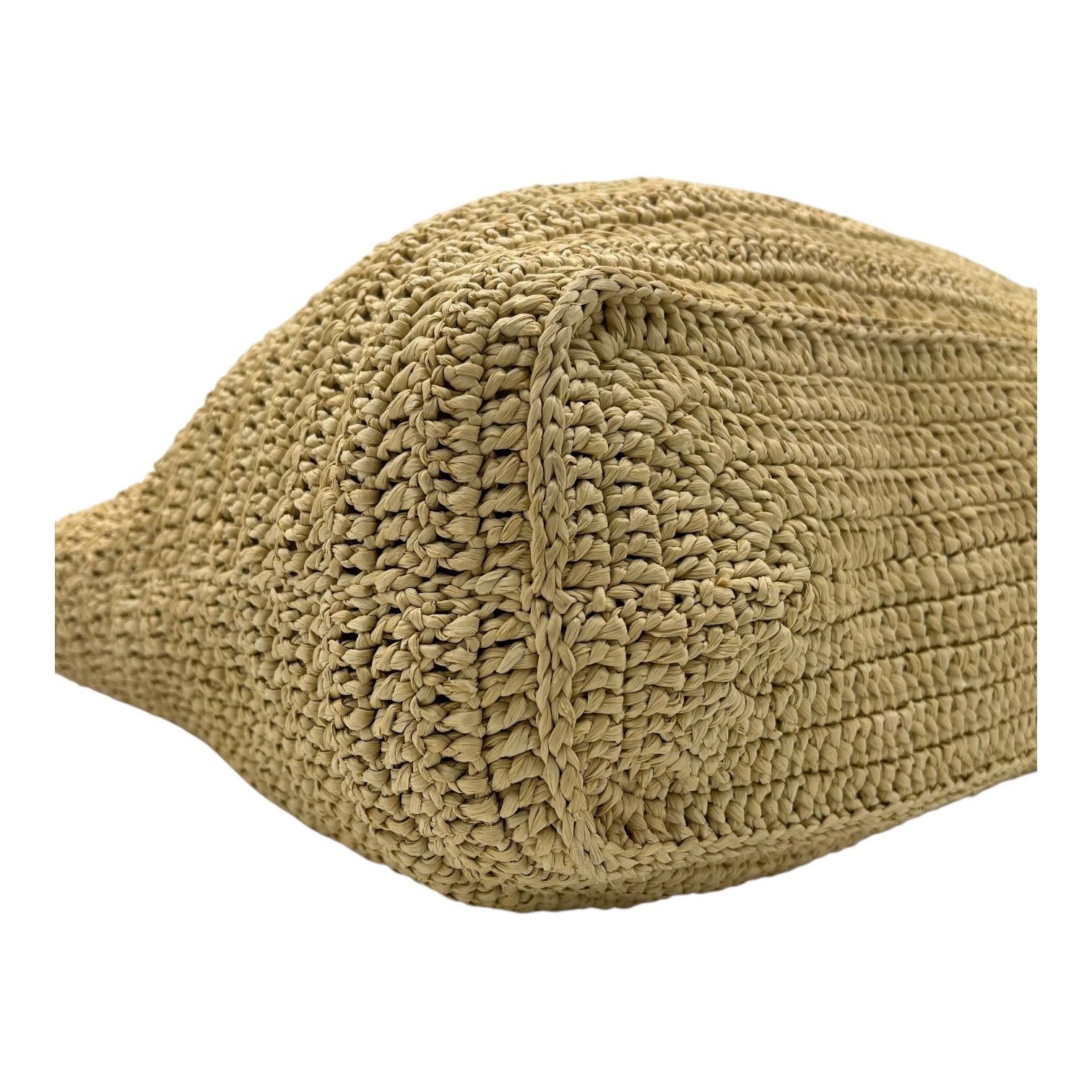 Saint Laurent Rive Gauche Tote Bag Beige in Raffia_7