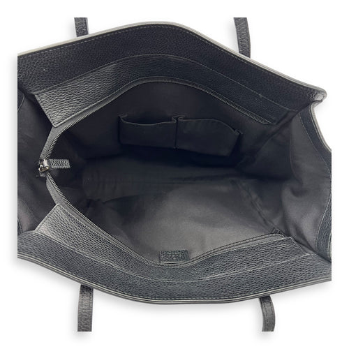 Gucci Interlocking G Tote Bag Black in Calfskin, Gold hardware_6