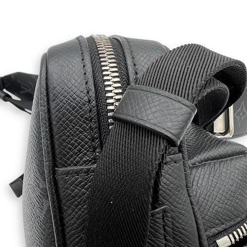 Louis Vuitton Logo Messenger Grey in Monogram Coated Canvas, Silver hardware_14