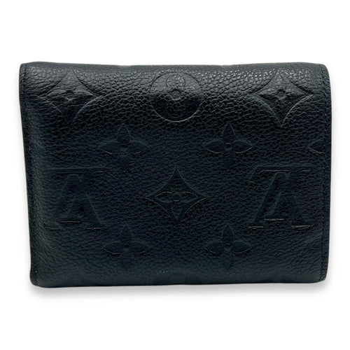 Louis Vuitton Victorine Wallet Black in Empreinte Leather, Gold hardware_2