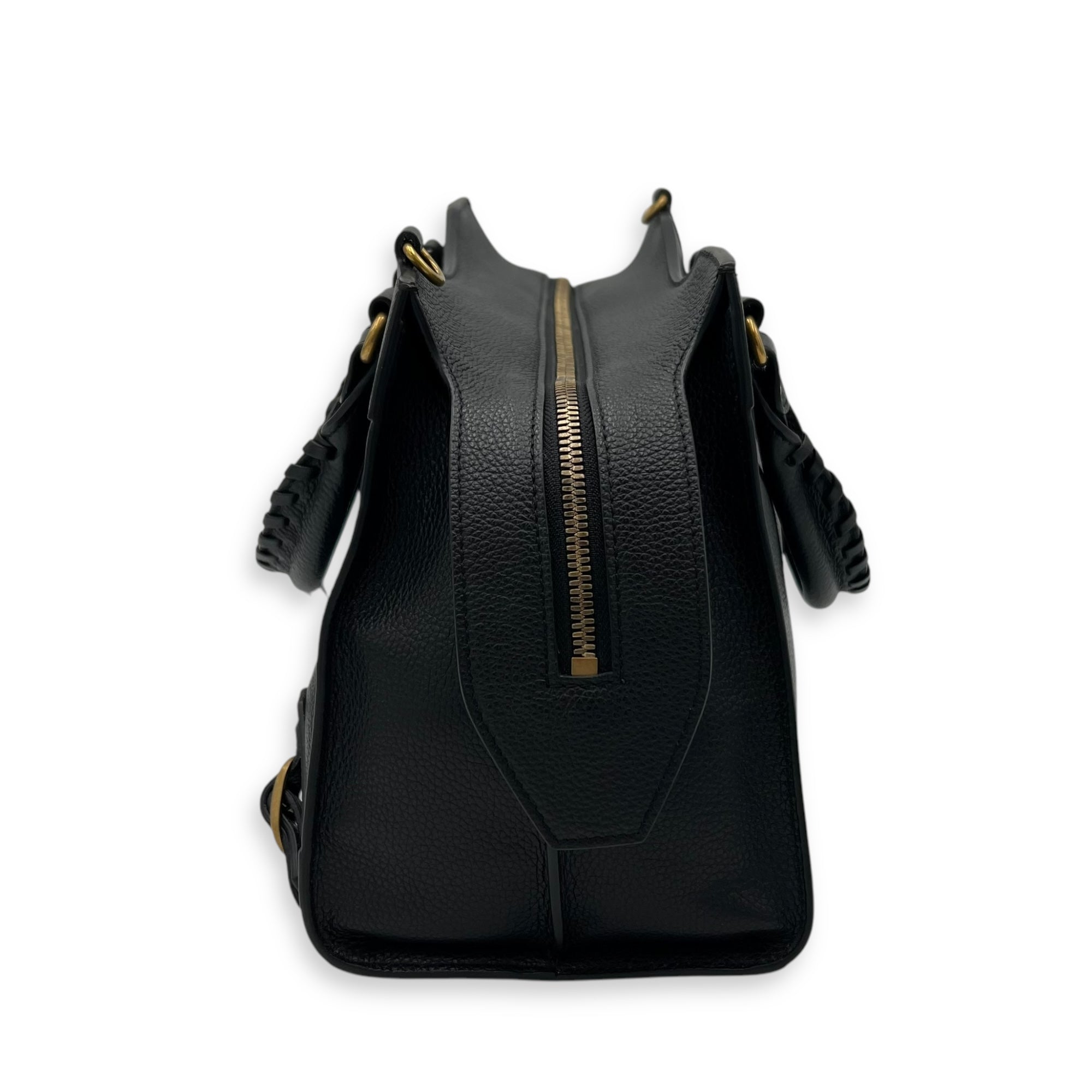 Balenciaga Neo Classic Top Handle Bag Black in Calfskin