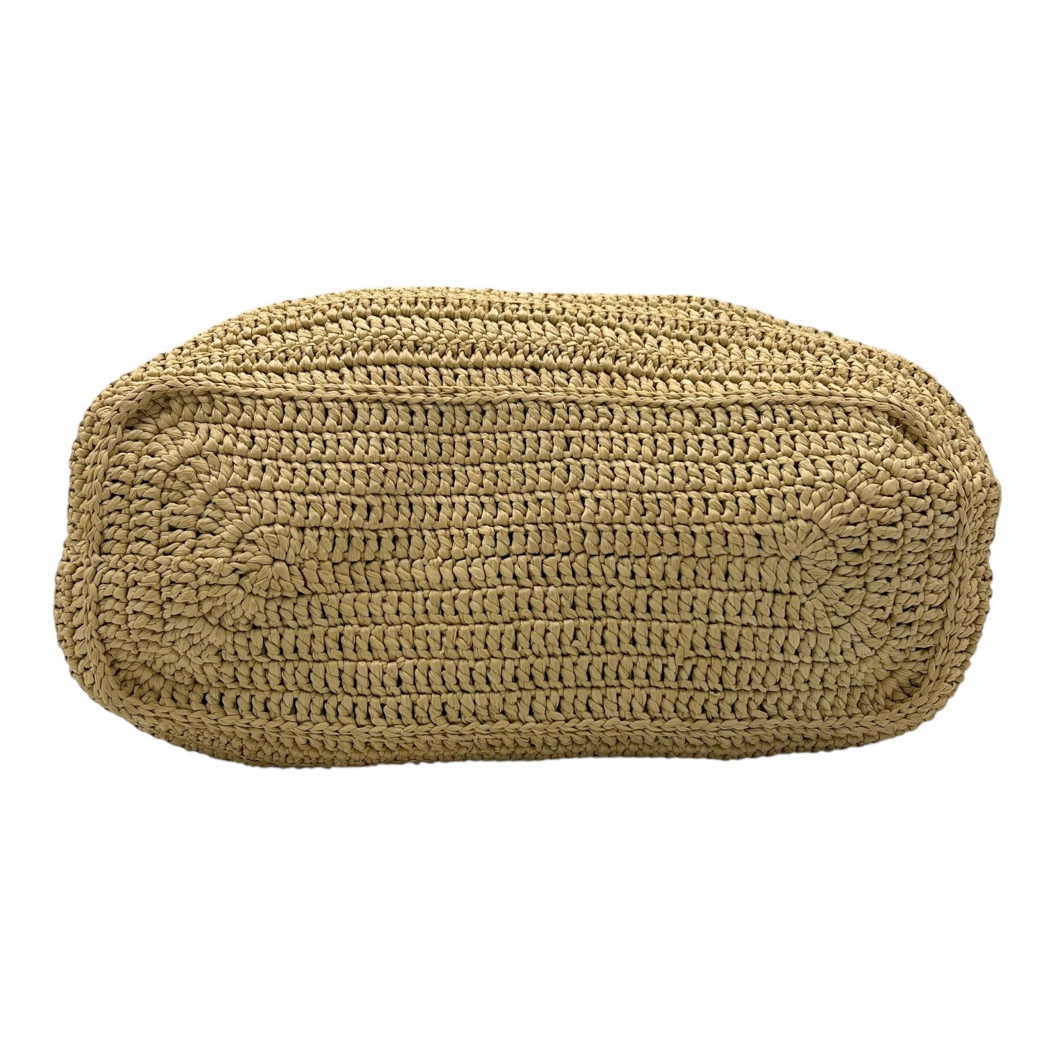 Saint Laurent Rive Gauche Tote Bag Beige in Raffia_5