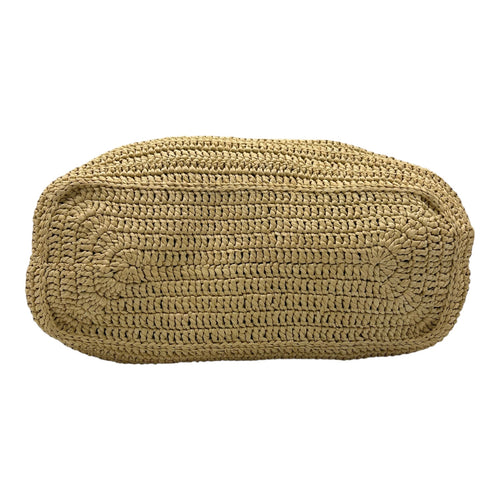 Saint Laurent Rive Gauche Tote Bag Beige in Raffia_5