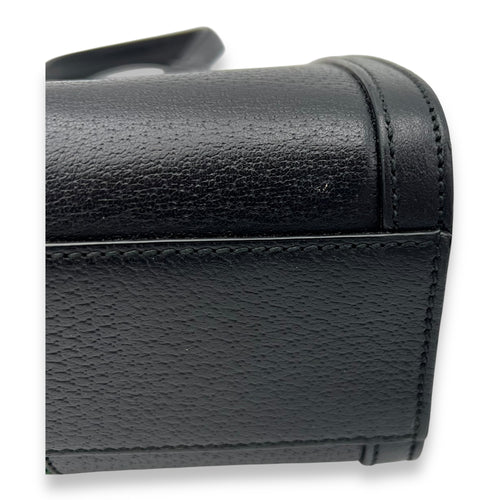 Gucci Ophidia Top Handle Bag Black in Calfskin, Gold hardware_7