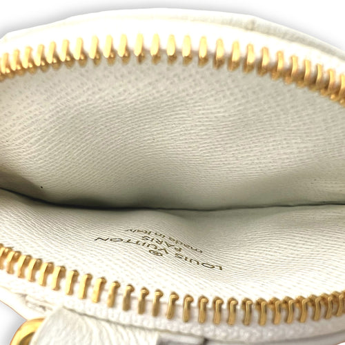 Louis Vuitton New Wave Crossbody Bag White in Calfskin, Gold hardware_16