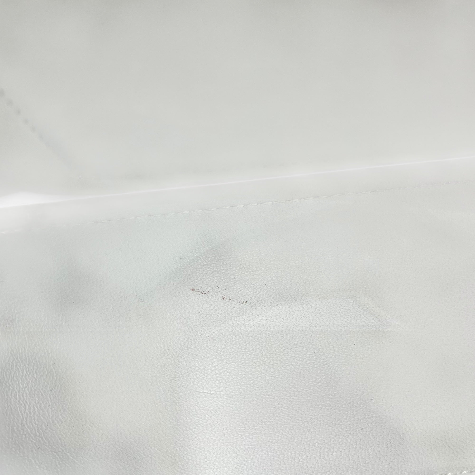 Balenciaga Crush Shoulder Bag White in Calfskin, Silver hardware_16