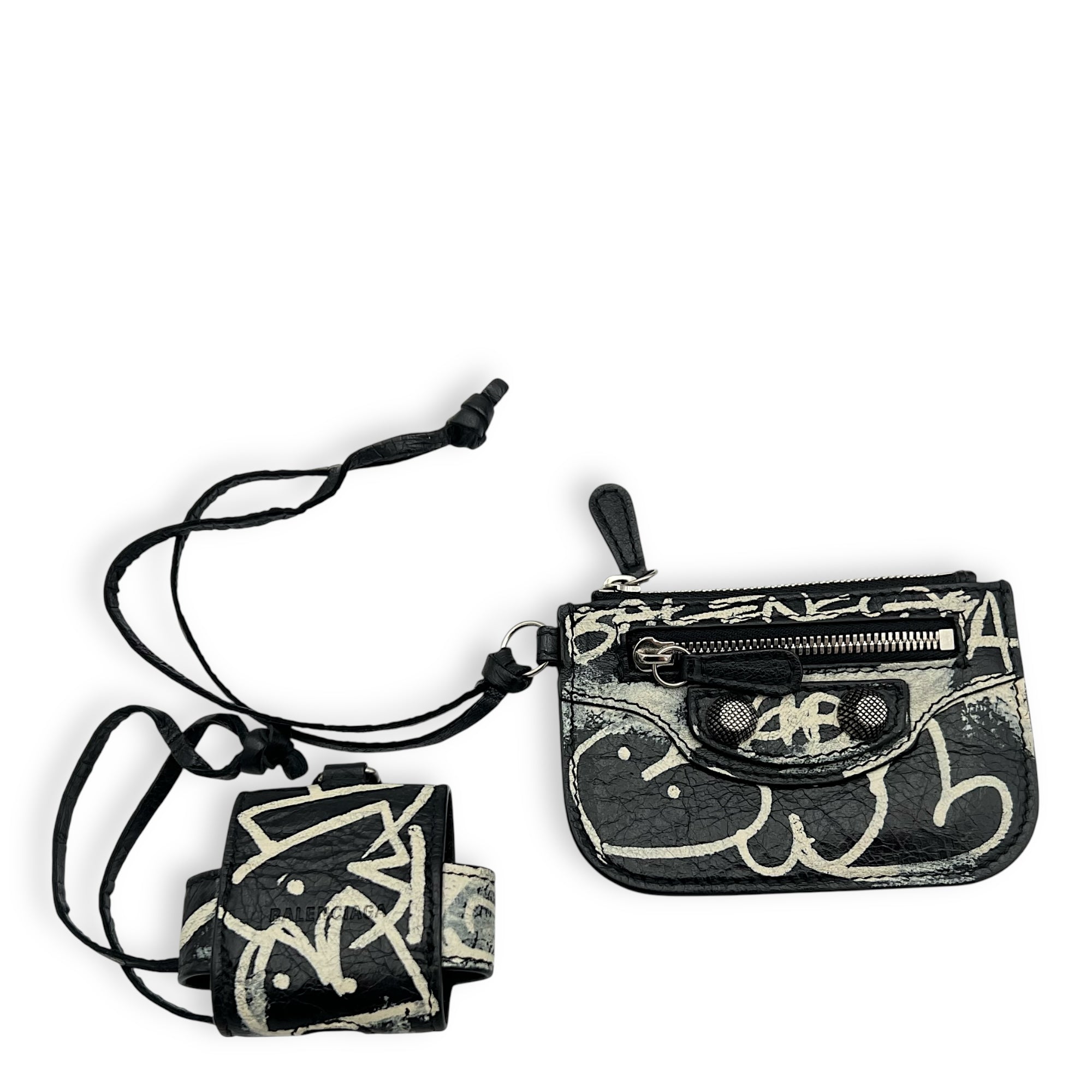 Balenciaga Le Cagole Crossbody Bag Multi-colour in Calfskin, Silver hardware_16
